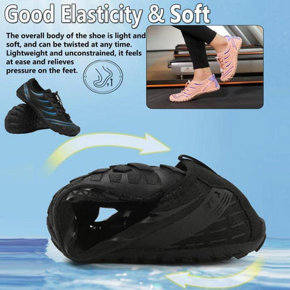 Barfuß Wasserschuhe Schnell Trocknend Schwarz 36-46