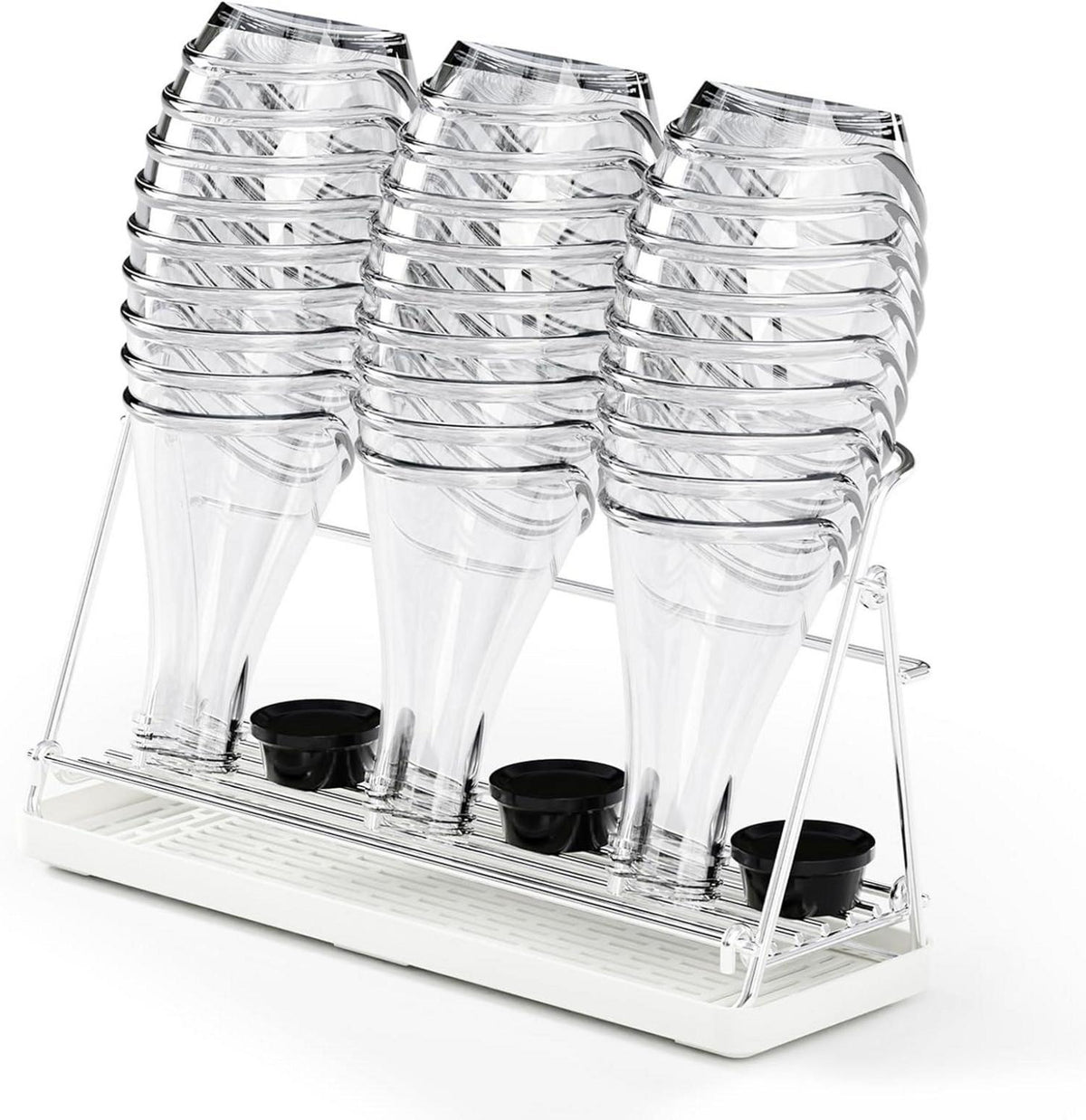 Flaschenhalter für sodastream aus 304 Edelstahl, Faltbarer