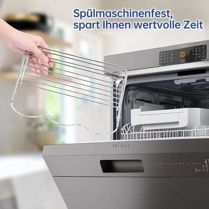 Flaschenhalter sodastream 304 Edelstahl faltbar Abtropfständer