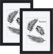 Bilderrahmen 13x18 cm 2er Set Fotorahmen Posterrahmen Passepartout