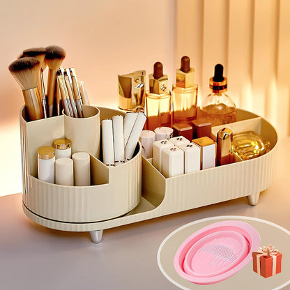 Make up Organizer Drehbar 360° - Kosmetik Aufbewahrung Bad