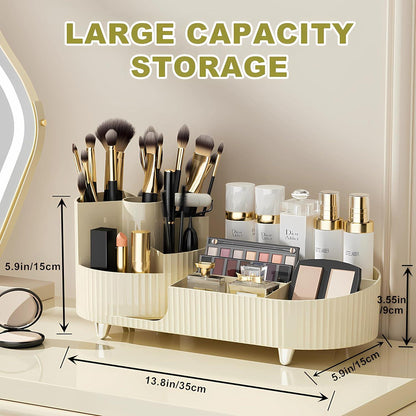 Make up Organizer Drehbar 360° - Kosmetik Aufbewahrung Bad