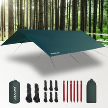 Camping Tarp Wasserdicht UV-Schutz für Outdoor-Aktivitäten 4m