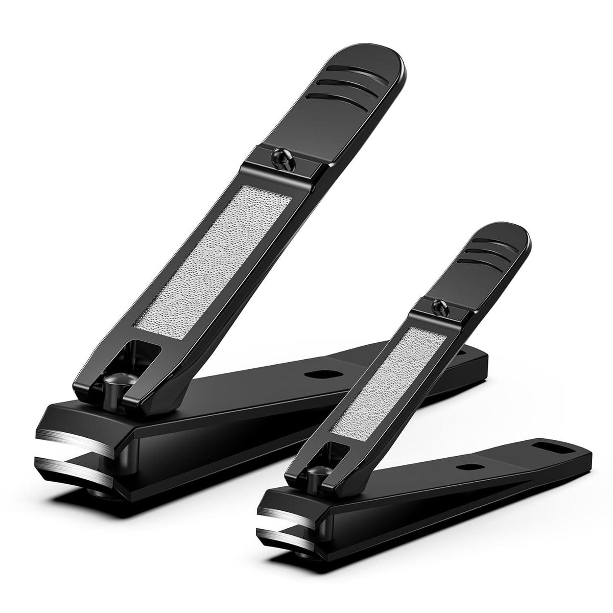 Elegantes Nagelknipser-Set für präzise Nagelpflege - Schwarz