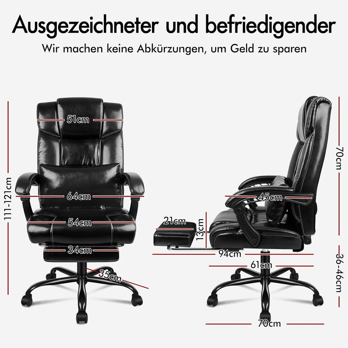 ALFORDSON Bürostuhl mit
