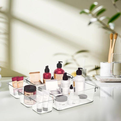 Schubladen Ordnungssystem 4-teilig für Schreibtisch, Make-up, Schmuck