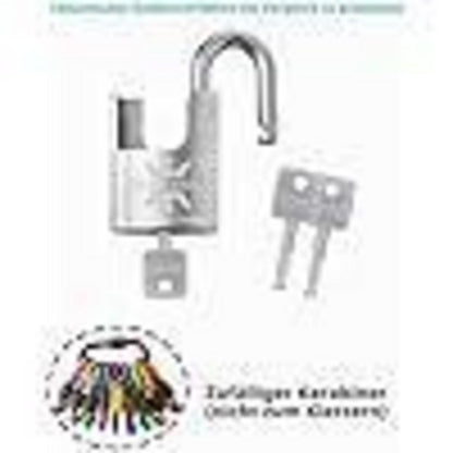 Hochsicherheits Vorhängeschloss Edelstahl 50mm - 4er Pack, Gleichschließend
