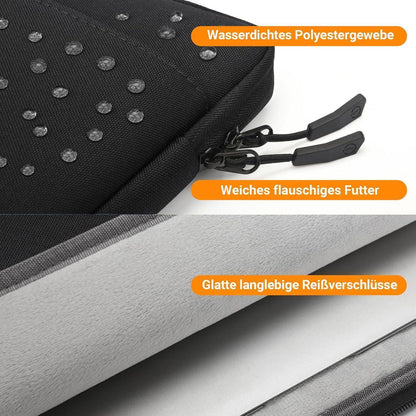 Notebooktasche 13,3-14 Zoll mit 4-Schicht-Schutz, Schwarz