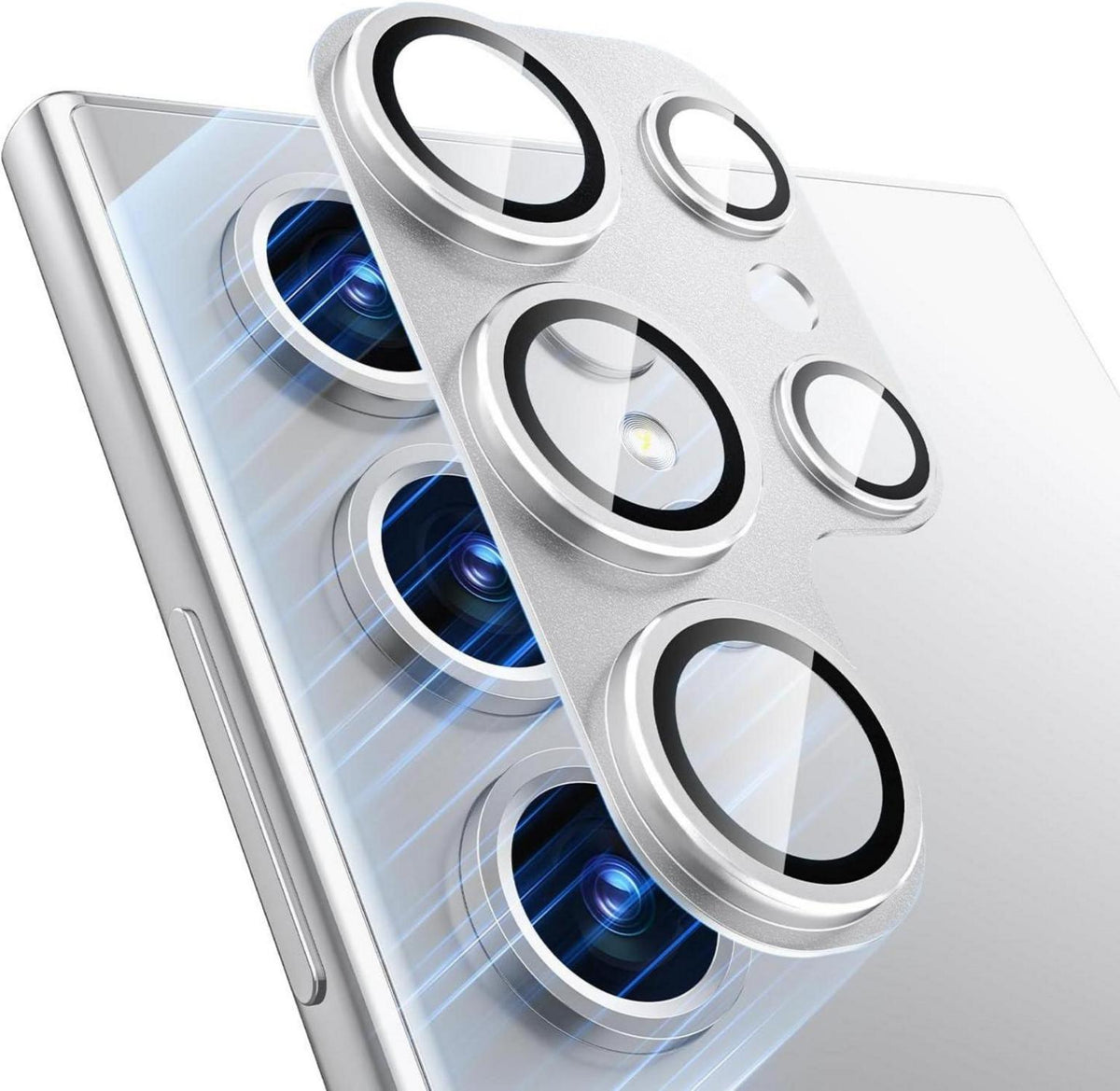 Kamera Displayschutzfolie Samsung Galaxy S24 Ultra 5G Schutzglas 9H