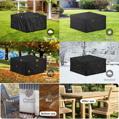 Gartenmöbel Abdeckung Wasserdicht 140x70x70cm 420D Oxford