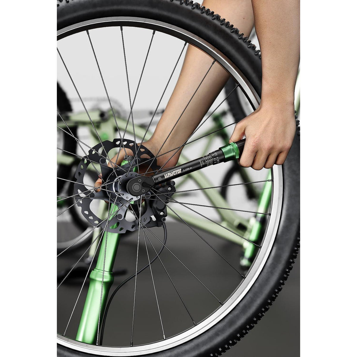 Drehmomentschlüssel Fahrrad 1/4 Zoll 5-25 Nm 37-teiliges Set