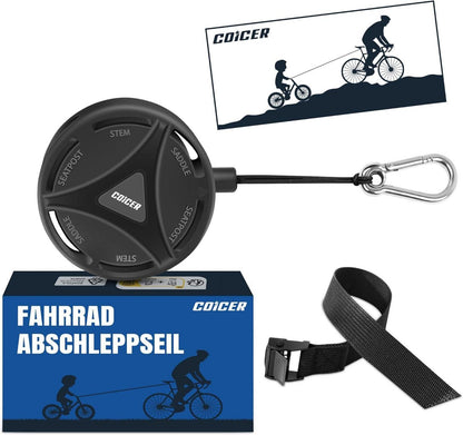 Fahrrad Abschleppseil Kinder 2M Traktionsseil Eltern Kind Zugseil MTB