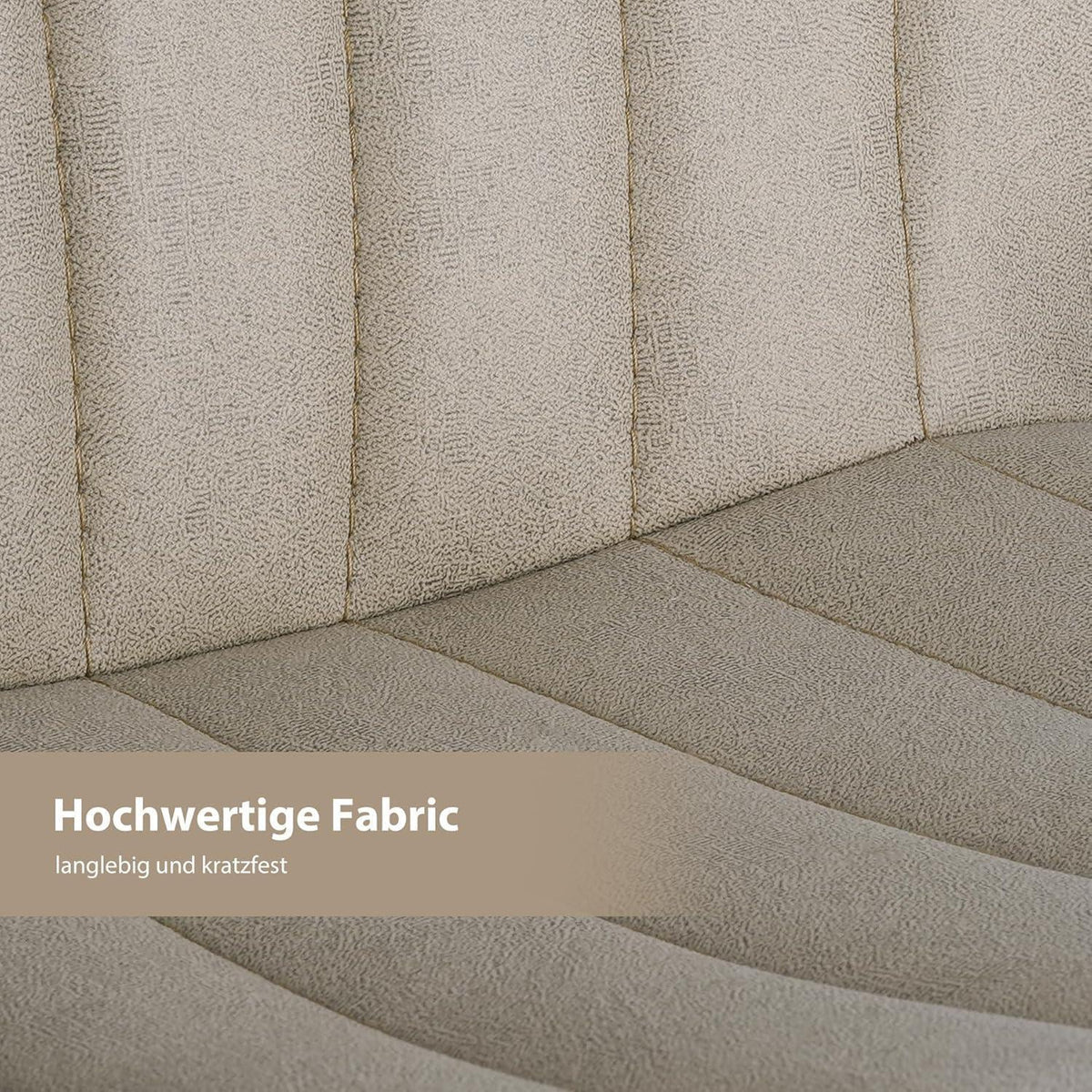 Verstellbarer Barhocker 2er Set mit Fußstütze & Lehnen