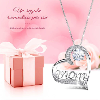 Ewige Rose Geschenkset Mama Halskette Valentinstag Muttertag