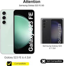 Panzer Schutzglas Samsung Galaxy S23 FE 6,4 Zoll 9H HD-Klar