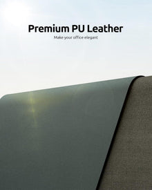 YSAGi Schreibtischunterlage 80x40cm Premium Leder Mauspad