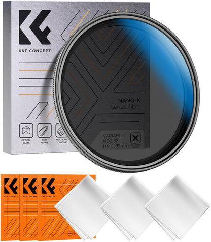 Variabler ND Filter 52mm ND2-32 Graufilter 1-5 Blendenstufen