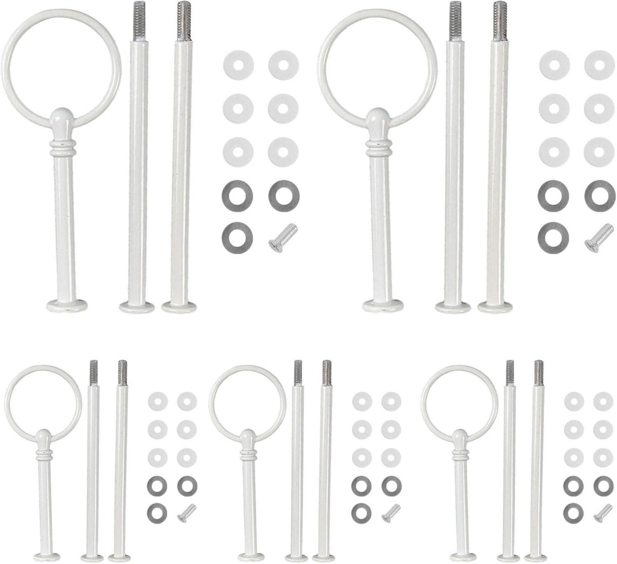 5er Pack Metallstangen für Etagere Bausatz