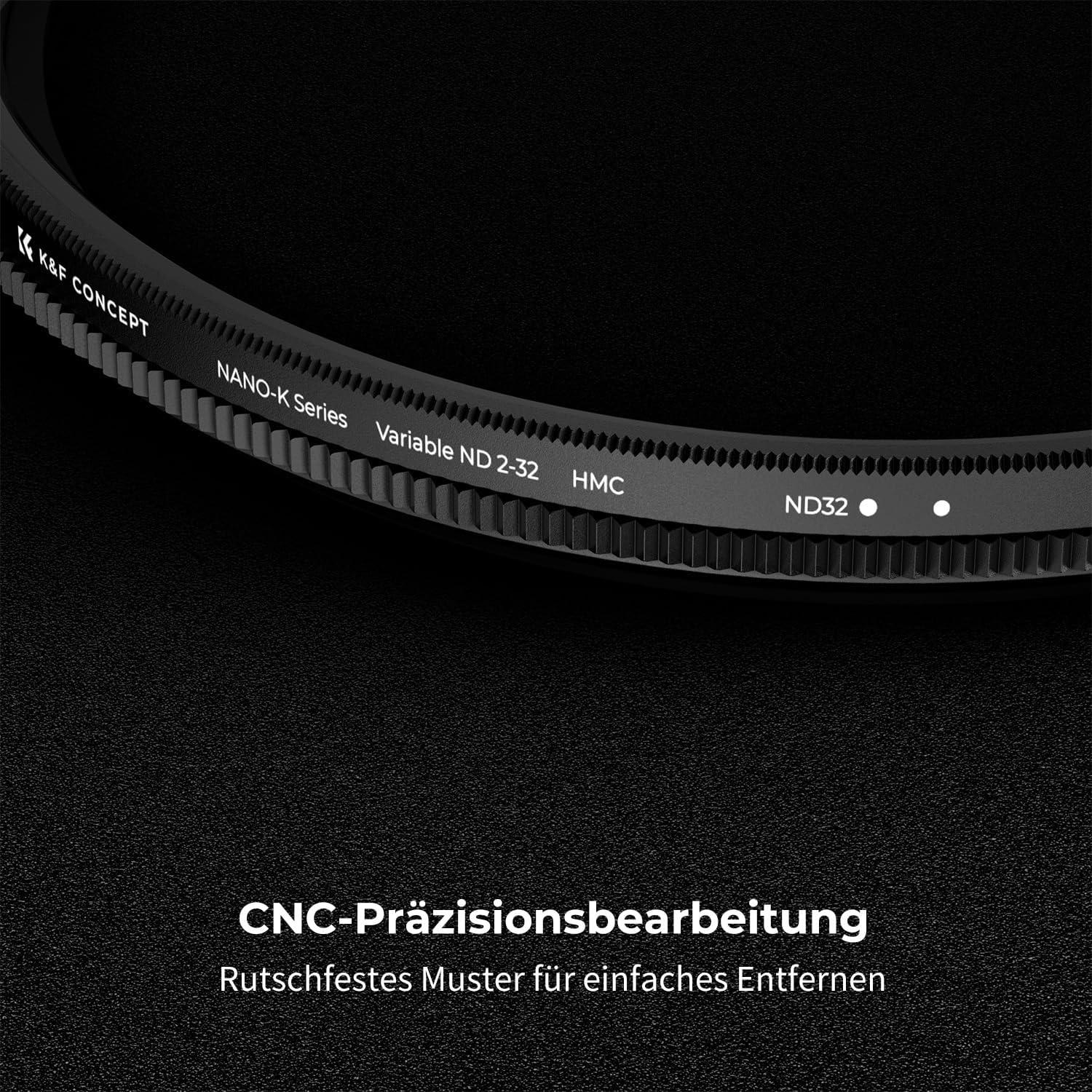 77mm Variabler ND2-32 Filter Nano-Beschichtung Blendenstufen