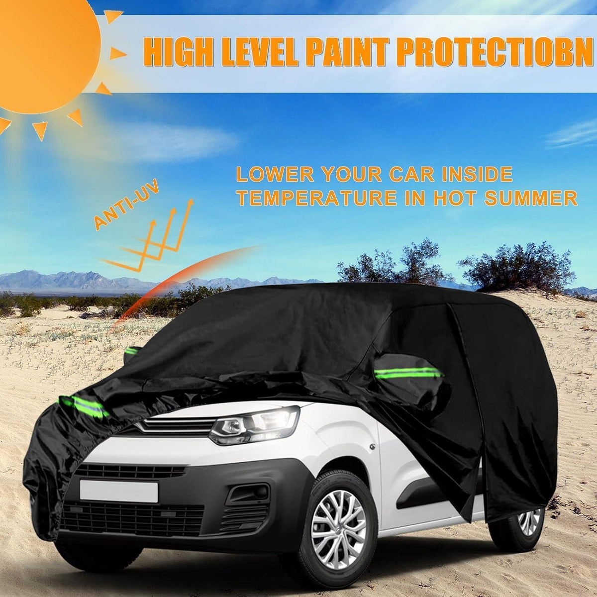 Autoabdeckung Wasserdicht Citroen Berlingo 2008-2018 (SWB)