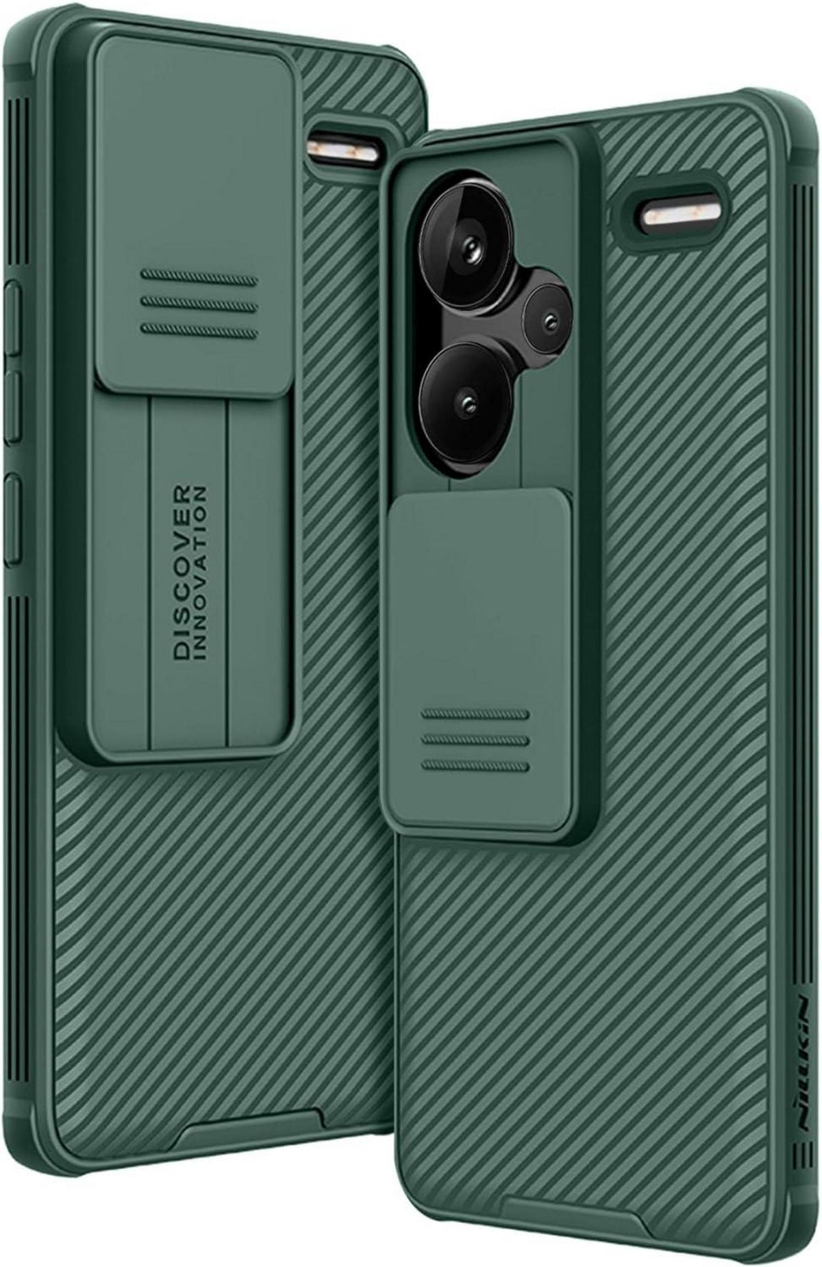 AROYI Xiaomi Redmi Note 13 Pro+ 5G Hülle Slide Camera Kameraschutz
