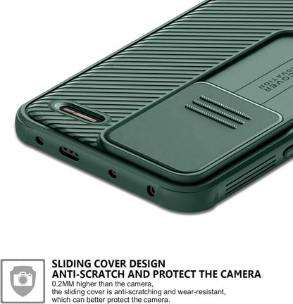 Xiaomi Redmi Note 13 Pro+ 5G Hülle Slide Camera Kameraschutz Grün