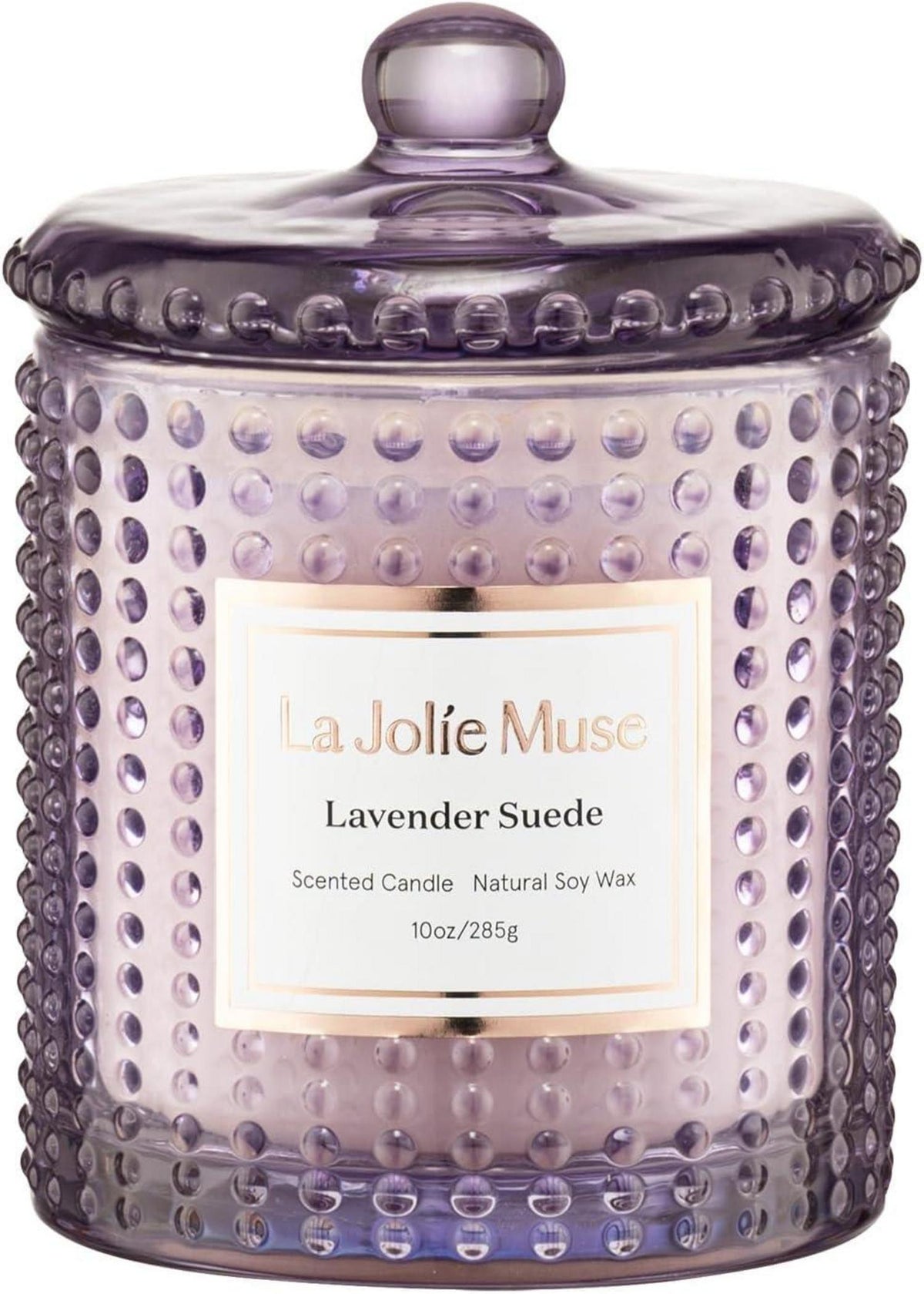 Duftkerze Lavendel Wildleder 10OZ Klassiker 285g Aromatherapie