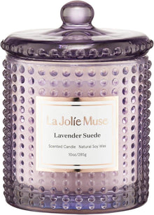 Duftkerze Lavendel Wildleder 10OZ Klassiker 285g Aromatherapie