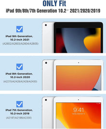 TiMOVO iPad Hülle 9./8./7. Gen 10,2 Zoll Schutzhülle Smart