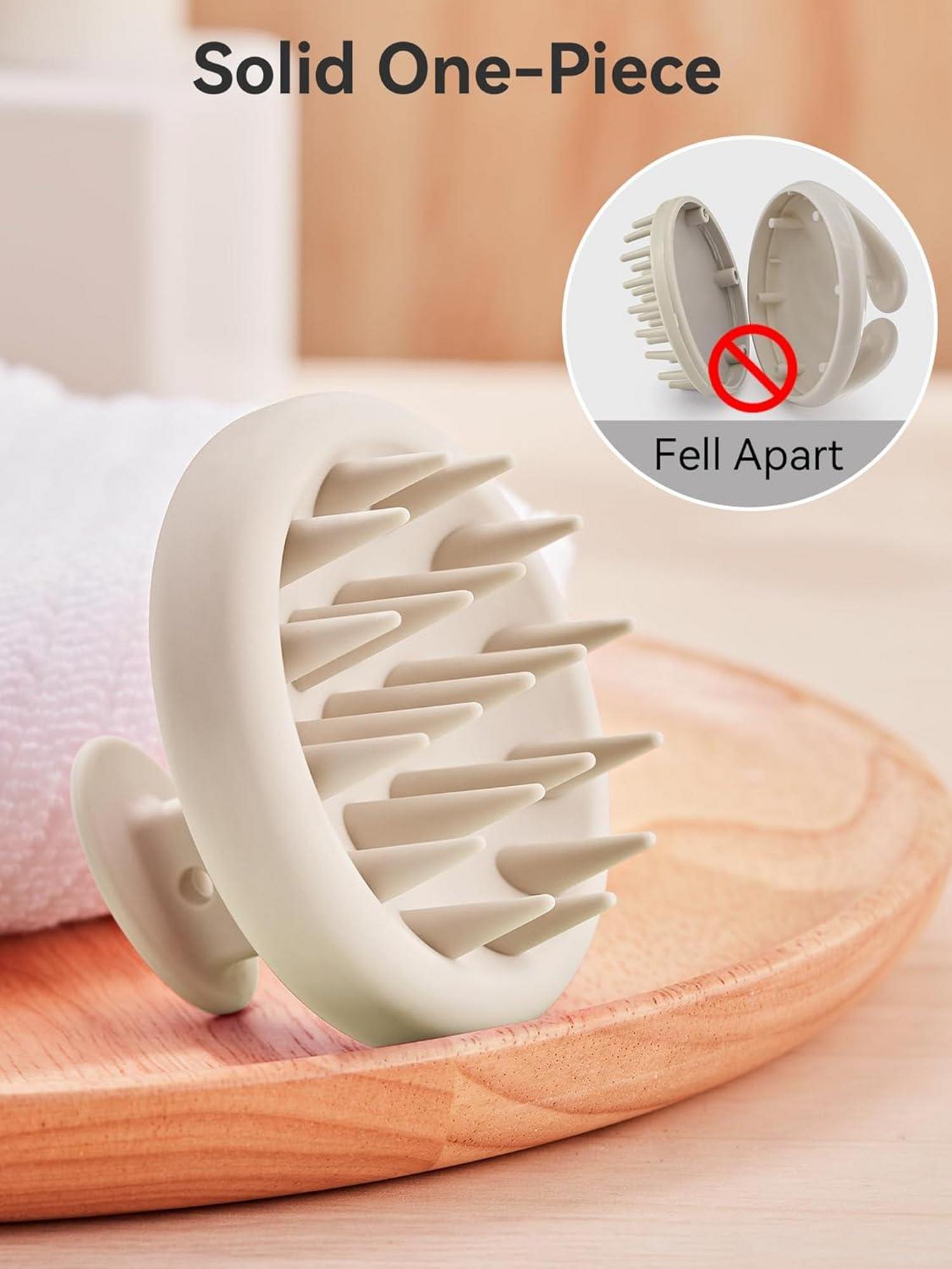 Kopfhaut Massagebürste Silikon Haar Massagebürste Weiche Borsten