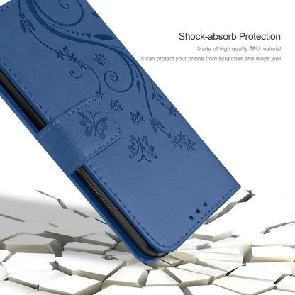 Samsung Galaxy A55 5G Lederhülle Wallet Case Dunkelblau