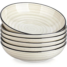 vancasso Bonbon Suppenteller Set 21,7 cm Steingut tief 6er