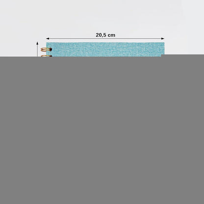 DIY Fotoalbum Hellblau 20,5x20,5 cm mit 40 Seiten