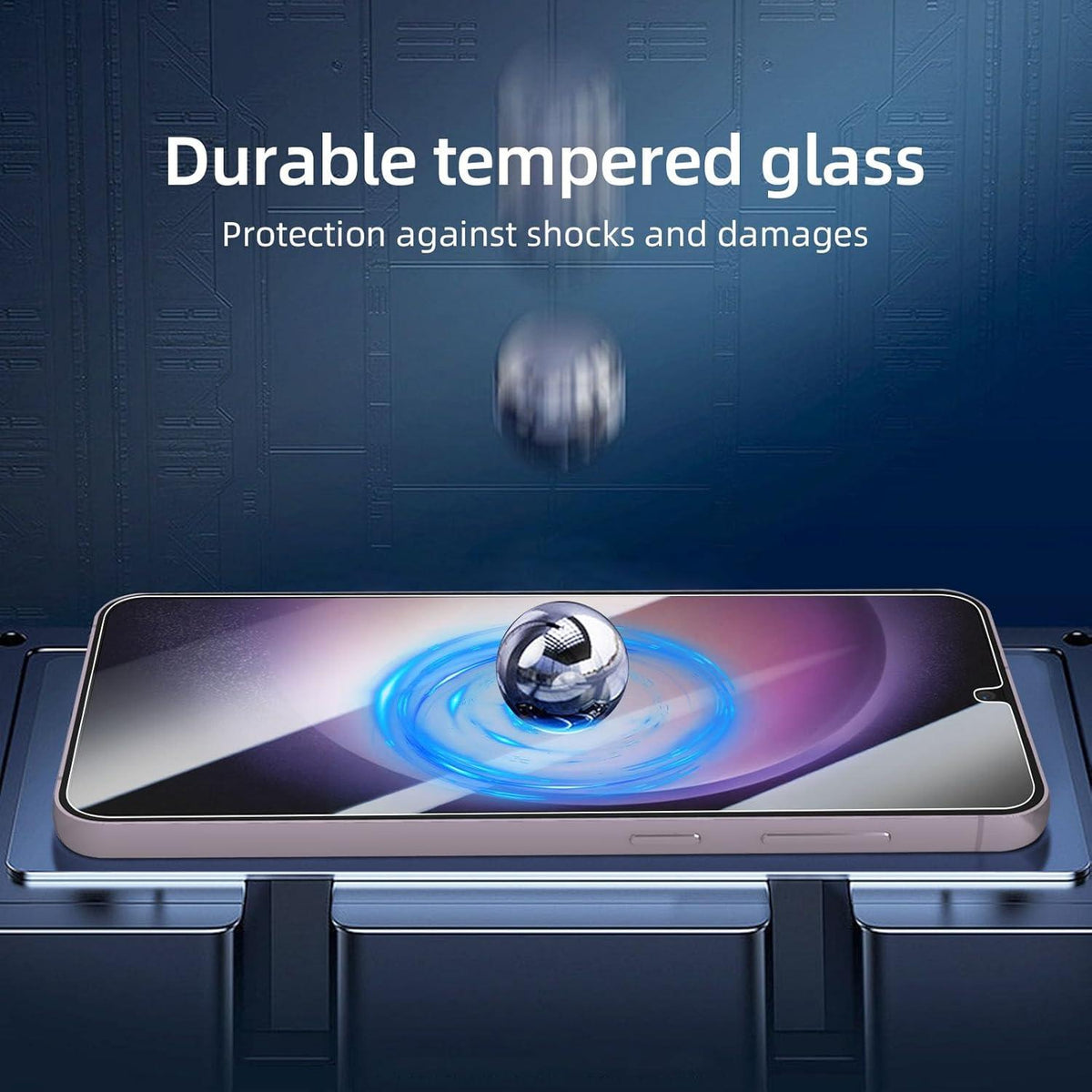 Panzer Schutz Glas Samsung Galaxy S24 Plus 9H Härte 6,7 Zoll Ultra-klar