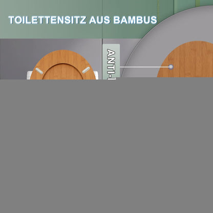 WC Sitz mit Absenkautomatik aus Holz – Motiv Auswahl