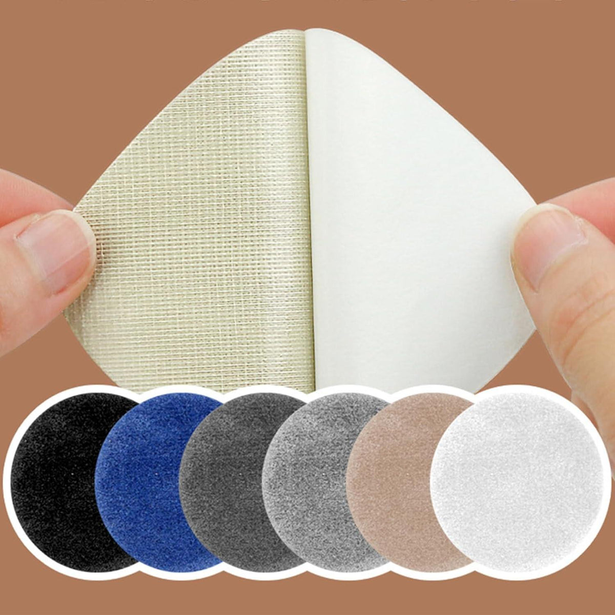 24 Selbstklebende Schuh Reparatur Patches in 4 Farben