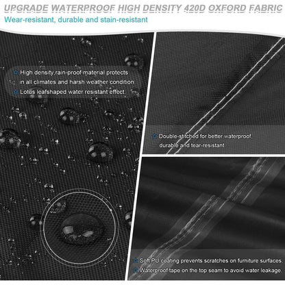 Gartenmöbel Abdeckung 160x90x75cm | Wasserdicht & UV-Schutz