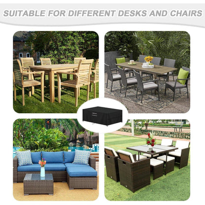 Gartenmöbel Abdeckhaube 150x90x75cm – Wasserdicht & Windfest