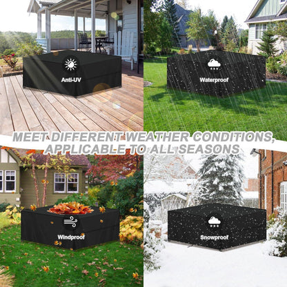 Gartenmöbel Abdeckung 150x120x90cm – Wasserdicht & Winterfest
