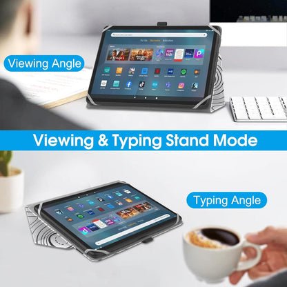 Schutzhülle für 10-11 Zoll Tablette mit Ständer und Handschlaufe