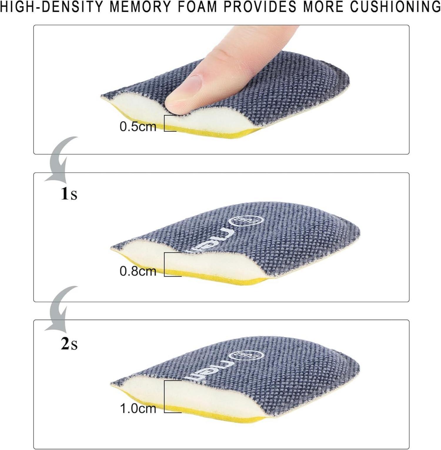 Memory Foam Einlegesohlen - Weiche Schuheinlagen für Damen Herren