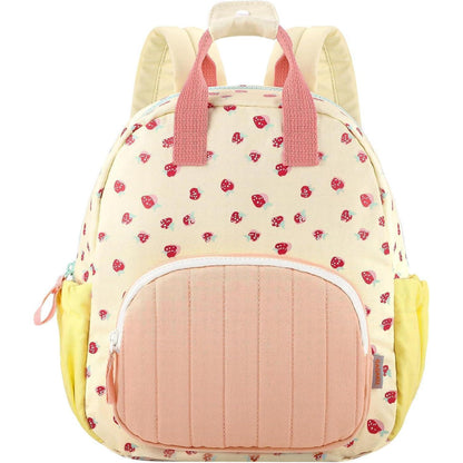 Kinderrucksack Mädchen Erdbeere 30cm für 2-5 Jahre