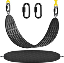 Heavy Duty Swing Seat with Chain and Carabiners, Comfortable and