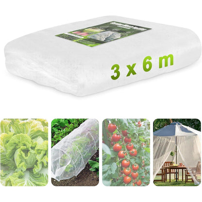 Gemüseschutznetz 3x6m Feinmaschig für Garten & Hochbeet