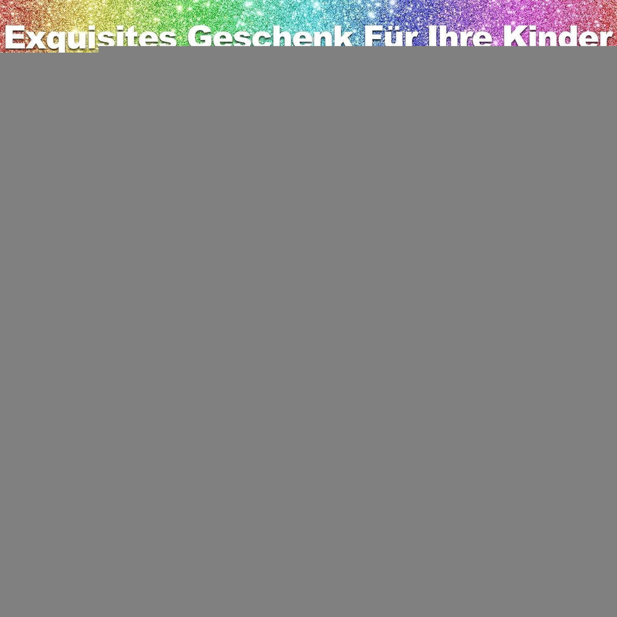 Glitzertattoo Set Kinder – Bastelgeschenke für Mädchen 6-12 Jahre