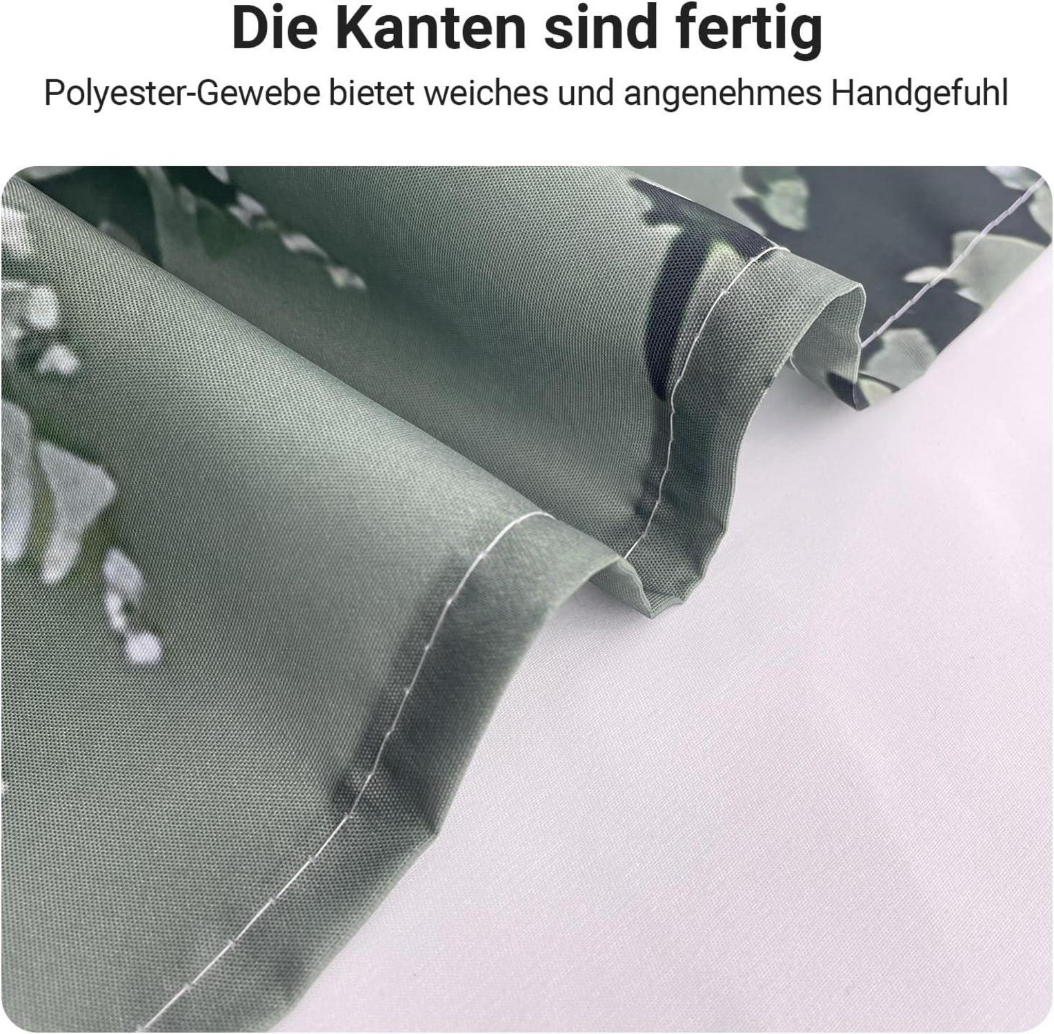 Duschvorhang 120x200cm Wald Textil Antischimmel Wasserabweisend