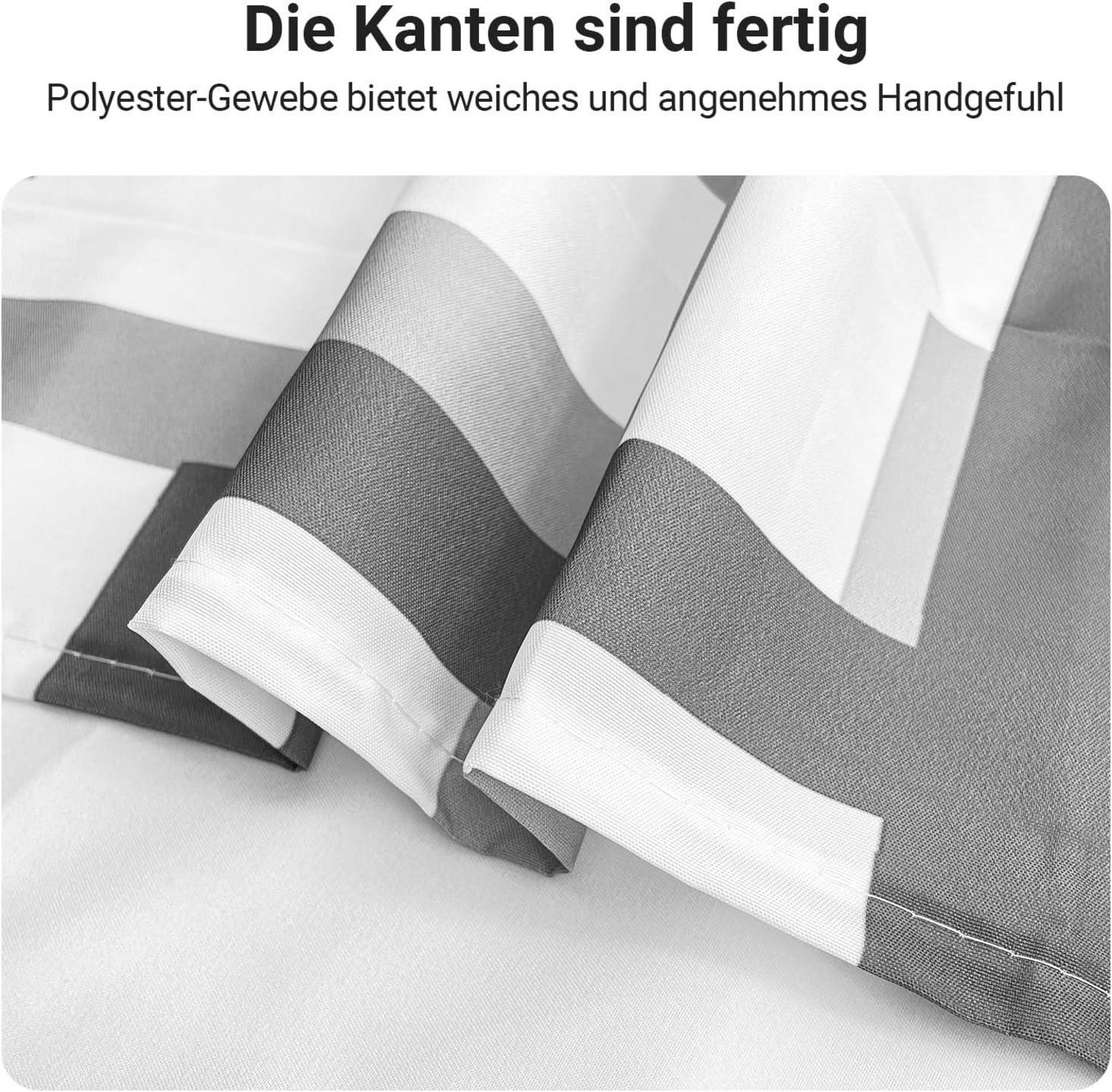 Duschvorhang 120x200cm Block Antischimmel Wasserabweisend Polyester 8 Ösen
