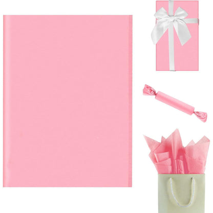 100 Blatt Rosa Seidenpapier 70x50 cm Geschenkverpackung Bastelpapier