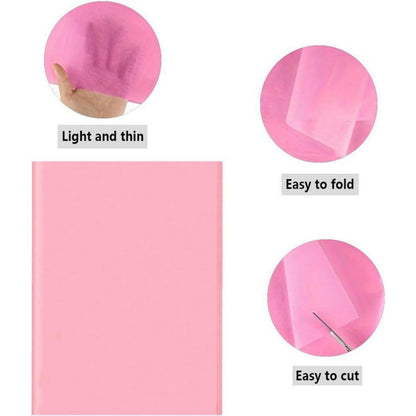 100 Blatt Rosa Seidenpapier 70x50 cm Geschenkverpackung Bastelpapier