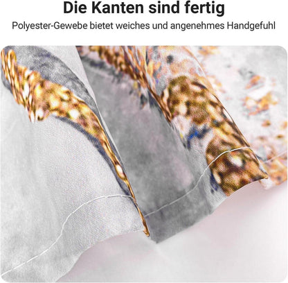 Duschvorhang Marmor 120x200cm Wasserabweisend 8 Ösen 9er Pack
